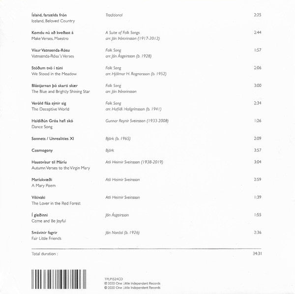 Hamrahlid Choir, Þorgerður Ingólfsdóttir : Come And Be Joyful (CD, Album)