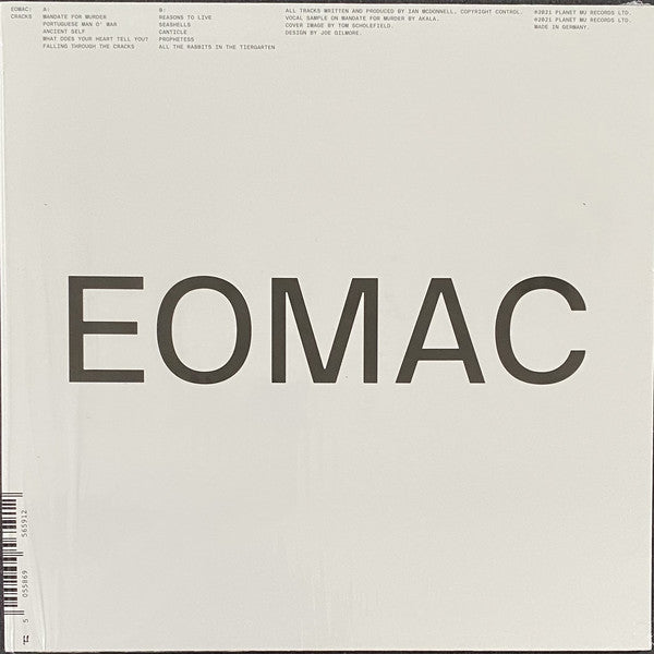 Eomac : Cracks (LP, Ltd, Ora)