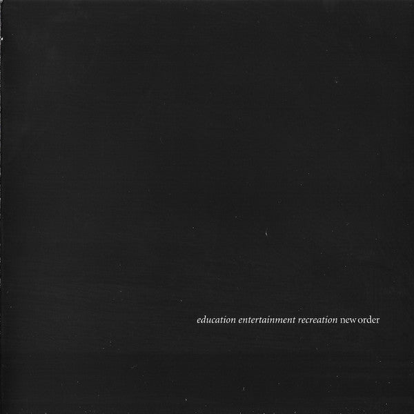 New Order : Education Entertainment Recreation (2xCD, Album)