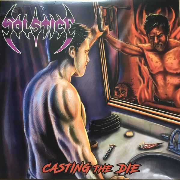 Solstice (3) : Casting The Die (LP, Album, Ltd, Num, Blu)
