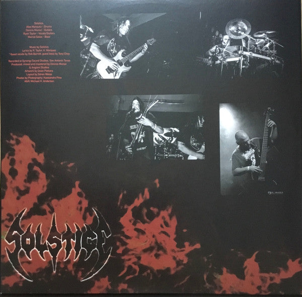 Solstice (3) : Casting The Die (LP, Album, Ltd, Num, Blu)