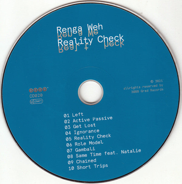 Renga Weh : Reality Check (CD, Album)