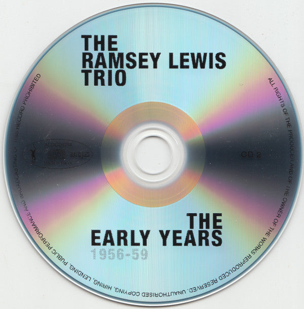 The Ramsey Lewis Trio : The Early Years 1956-59 (2xCDr, Comp)