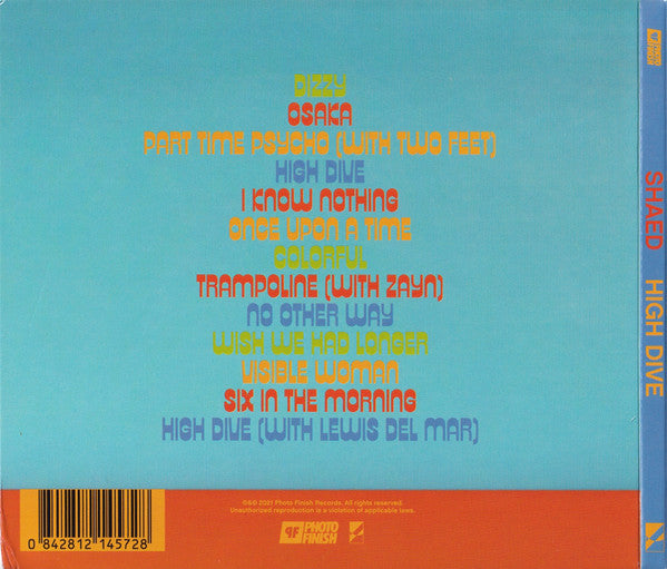 Shaed : High Dive (CD, Album)
