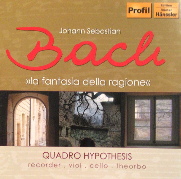 Johann Sebastian Bach, Hypothesis : La Fantasia Della Ragione (CD, Album)