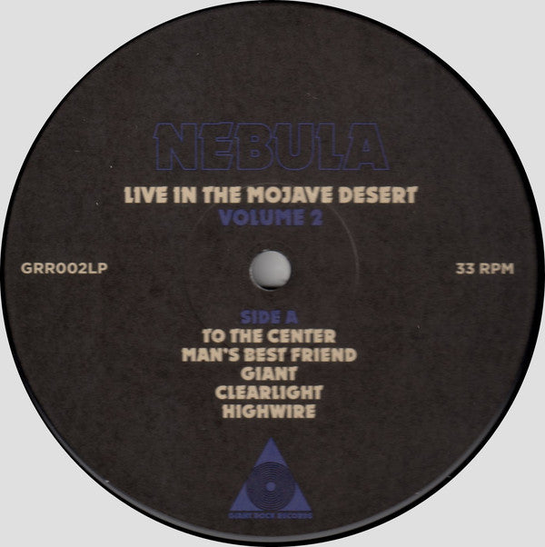 Nebula (3) : Live In The Mojave Desert (Volume 2) (LP, Album)