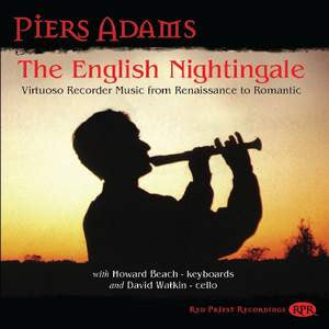 Piers Adams : The English Nightingale (CD, Album, RE)