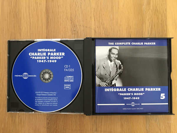 Charlie Parker : The Complete Charlie Parker - Intégrale Charlie Parker Vol. 5 - "Parker's Mood" - 1947-1949 (3xCD, Comp)