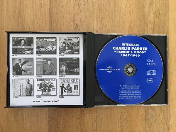 Charlie Parker : The Complete Charlie Parker - Intégrale Charlie Parker Vol. 5 - "Parker's Mood" - 1947-1949 (3xCD, Comp)