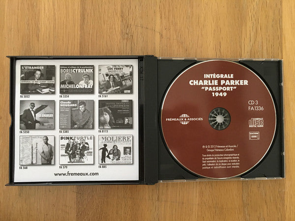 Charlie Parker : The Complete Charlie Parker - Intégrale Charlie Parker Vol. 6 - "Passport" - 1949 (3xCD, Comp)