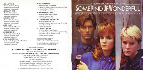 Various : Some Kind Of Wonderful (Music From The Motion Picture Soundtrack) (CD, Comp, RE, RM)