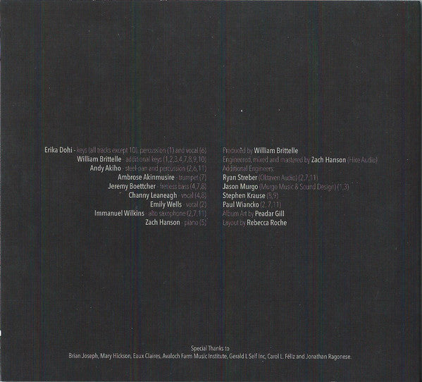 Erika Dohi : I, Castorpollux (CD, Album)