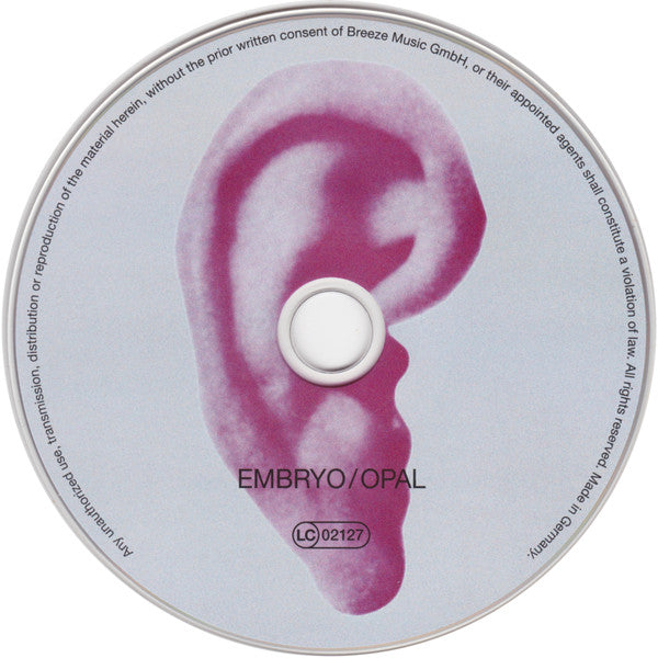 Embryo (3) : Opal (CD, Album, RE, RM, Dig)