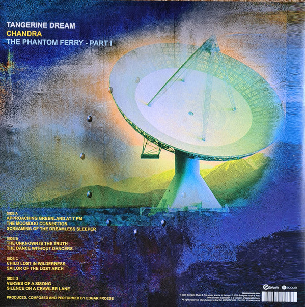 Tangerine Dream : Chandra (The Phantom Ferry - Part I) (2xLP, Album, RE)
