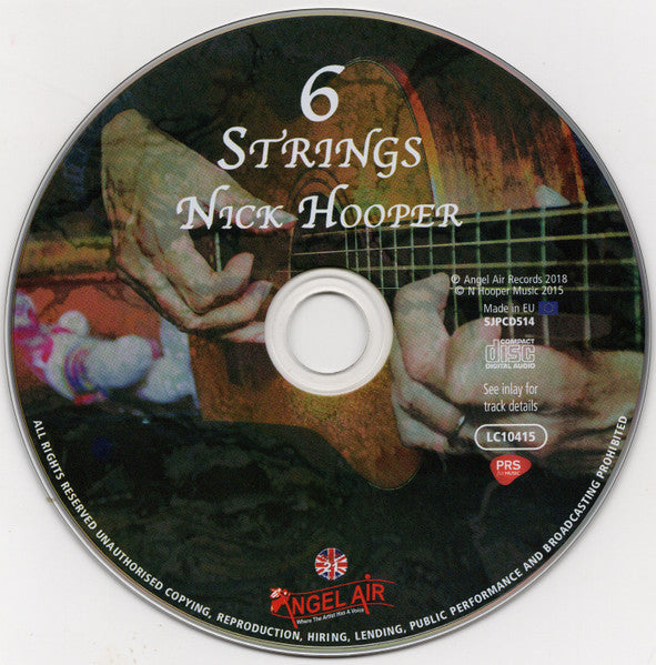 Nick Hooper (2) : 6 Strings (CD, Album)