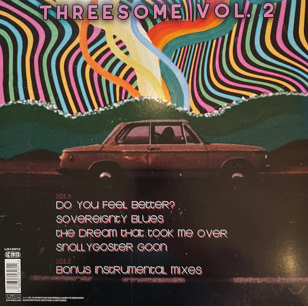 The Lickerish Quartet : Threesome Vol. 2 (12", EP)