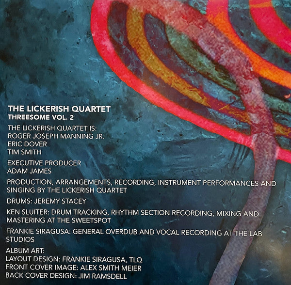 The Lickerish Quartet : Threesome Vol. 2 (12", EP)