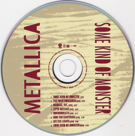 Metallica : Some Kind Of Monster (CD, EP, Enh, S/Edition)