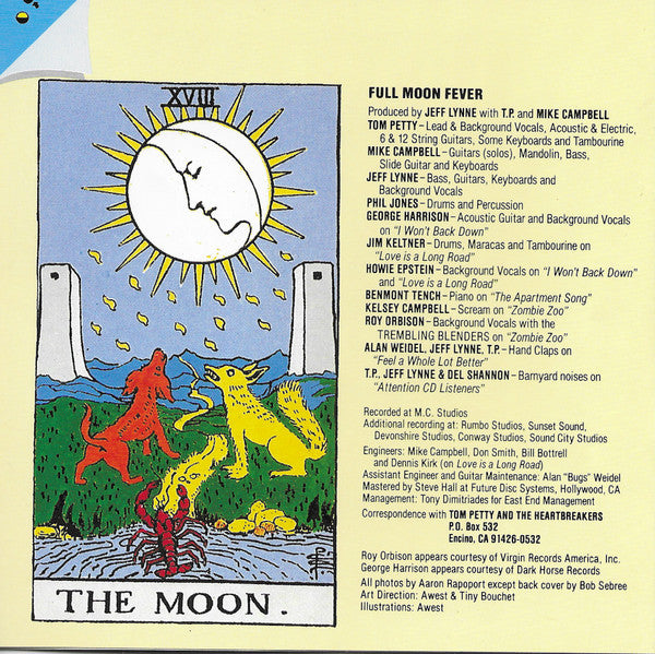 Tom Petty : Full Moon Fever (CD, Album, RE, PMD)