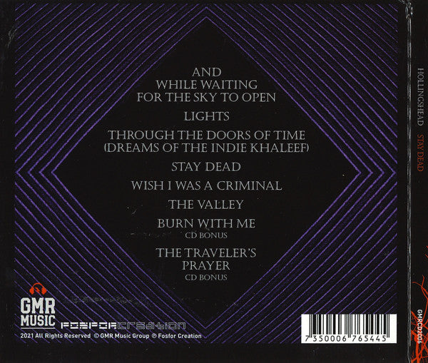 Hollingshead : Stay Dead (CD, Dig)