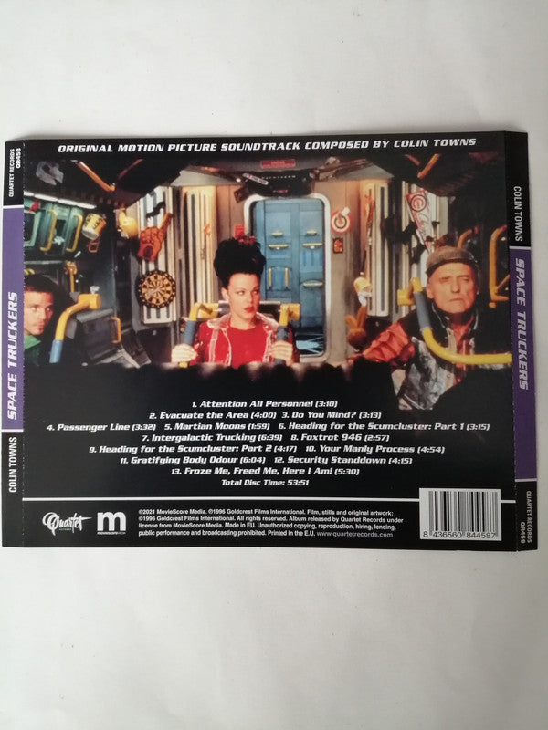 Colin Towns : Space Truckers (Original Motion Picture Soundtrack) (CD, Album, Ltd)