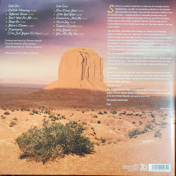 Micky Dolenz : Dolenz Sings Nesmith (LP, Album, Tra)