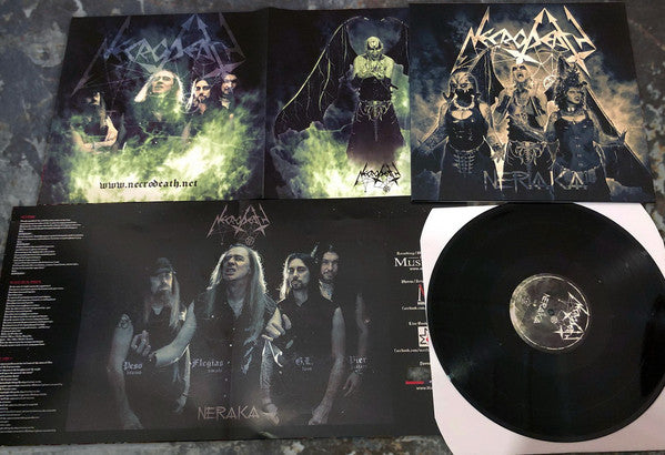 Necrodeath : Neraka (12", EP, Ltd)