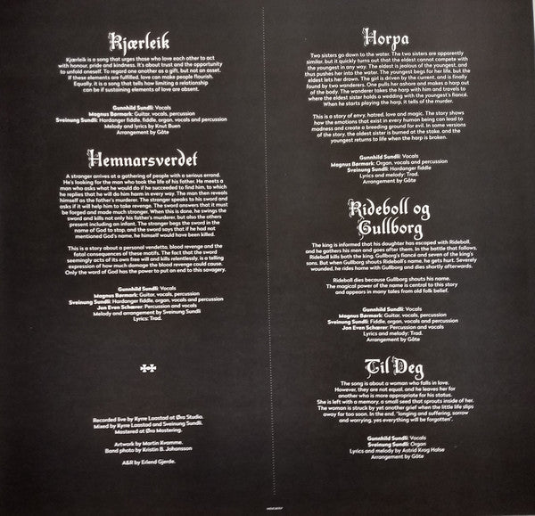 Gåte : Til Nord (12", EP)