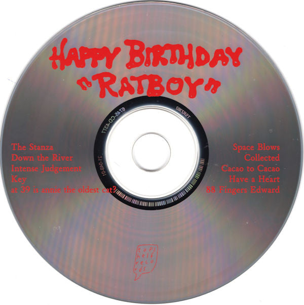 Ratboys : Happy Birthday, Ratboy (CD, Album)