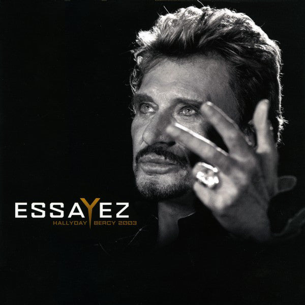 Johnny Hallyday : Essayez (Bercy 2003) (10", Single, Ltd, Num)
