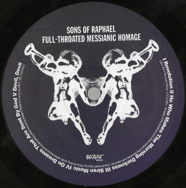 Sons Of Raphael : Full​-​Throated Messianic Homage (LP, Gat)