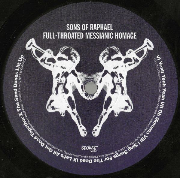 Sons Of Raphael : Full​-​Throated Messianic Homage (LP, Gat)