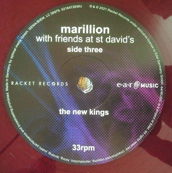 Marillion : With Friends At St David's (3xLP, Album, Ltd, Vio)