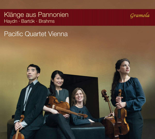 Joseph Haydn, Béla Bartók, Johannes Brahms, Pacific Quartet Vienna : Klänge Aus Pannonien = Sounds Of Pannonia (CD, Album)