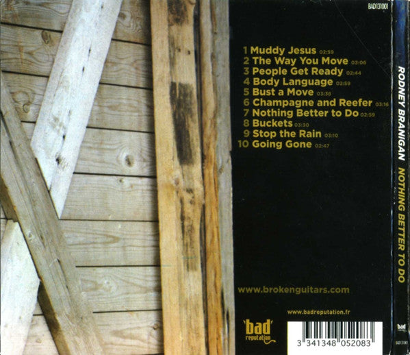Rodney Branigan : Nothing Better To Do (CD, Album)