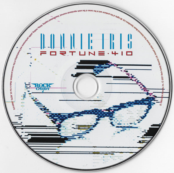 Donnie Iris : Fortune 410 (CD, Album, RE, RM)