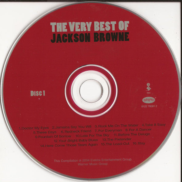 Jackson Browne : The Very Best Of Jackson Browne (2xCD, Comp, RM)
