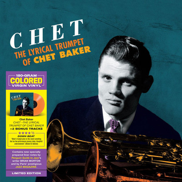 Chet Baker : The Lyrical Trumpet Of Chet Baker (LP, Album, Ltd, RE, Ora)