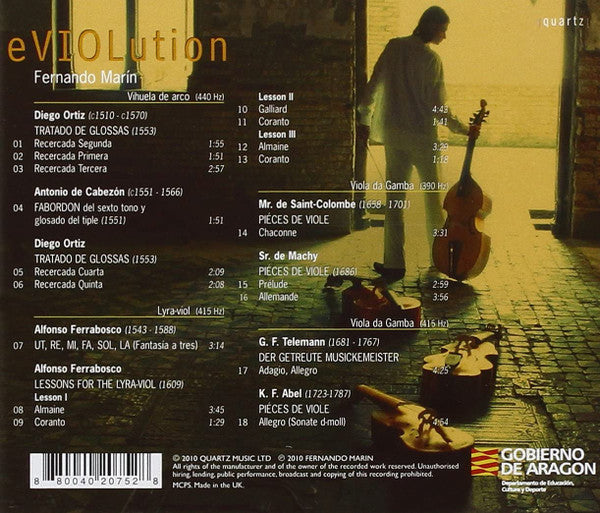 Fernando Marín (2) : eVIOLution (CD, Album)