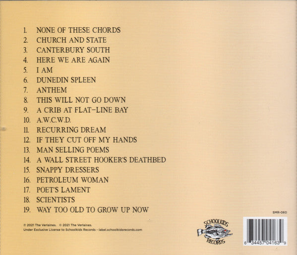 The Verlaines : Dunedin Spleen (CD)