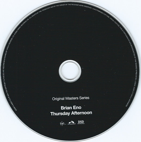 Brian Eno : Thursday Afternoon (CD, Album, RE, RM)