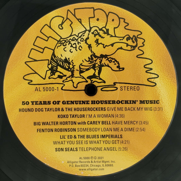 Various : Alligator Records—50 Years Of Genuine Houserockin' Music (2xLP, Comp)