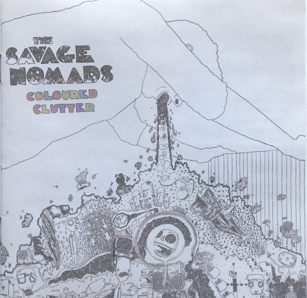 The Savage Nomads : Coloured Clutter (CD, Album)