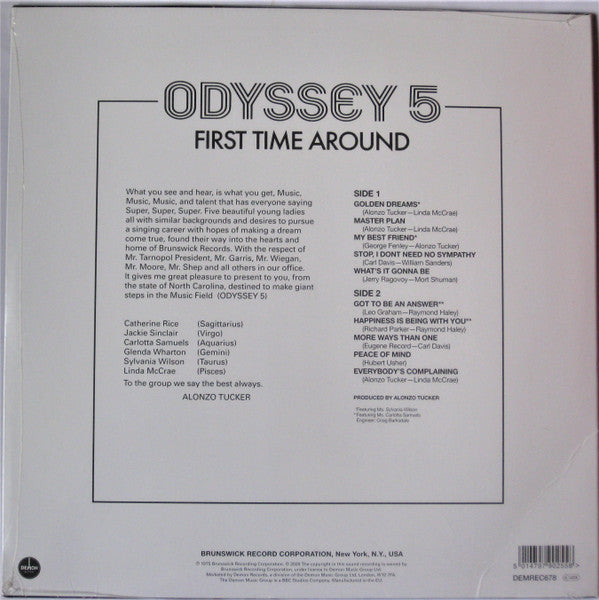 Odyssey 5 : First Time Around (LP, Album, RE)