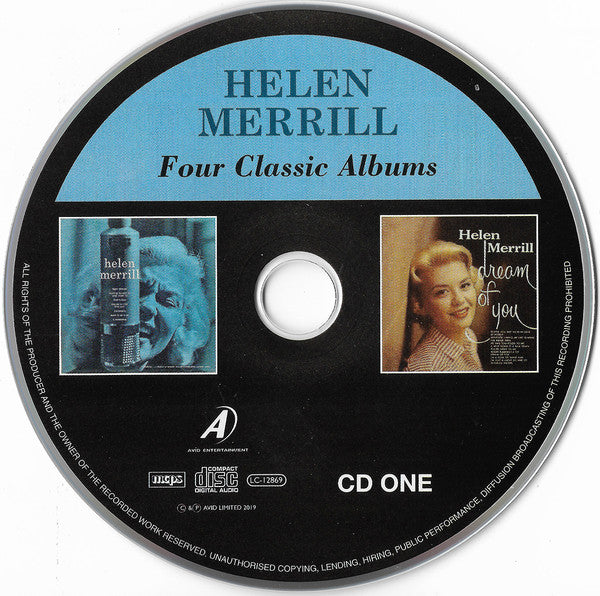 Helen Merrill : Four Classic Albums (2xCD, Comp)