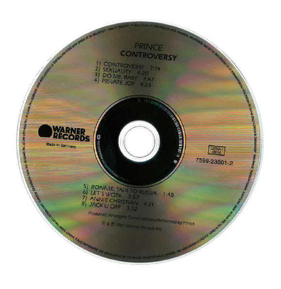 Prince : Controversy (CD, Album, RE)