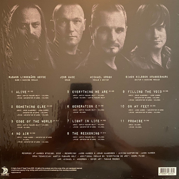 Silvera (3) : Edge Of The World (LP, Album)