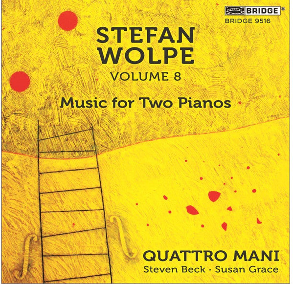 Stefan Wolpe, Quattro Mani : Volume 8: Music For Two Pianos (CD, Album)
