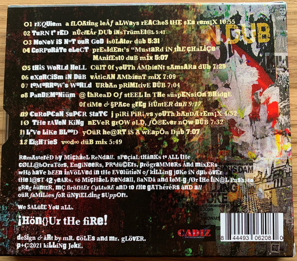 Killing Joke : In Dub - Rewind (Vol One) (CD, Comp, RM)