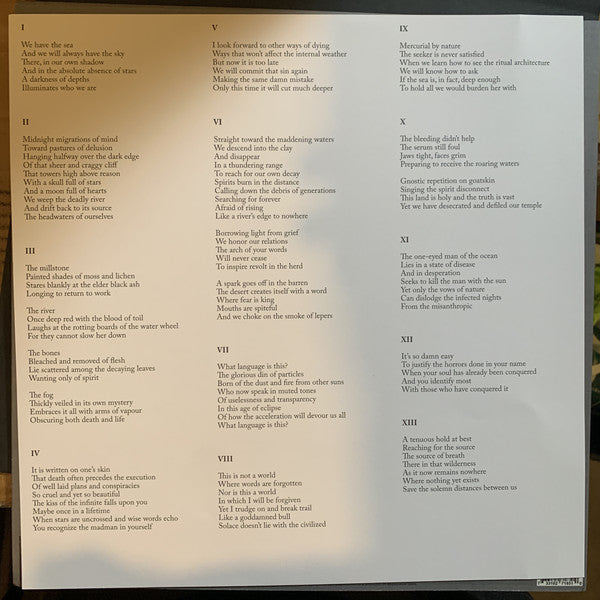 Steve Von Till : Harvestman - 23 Untitled Poems (LP, S/Sided, Album, Etch)